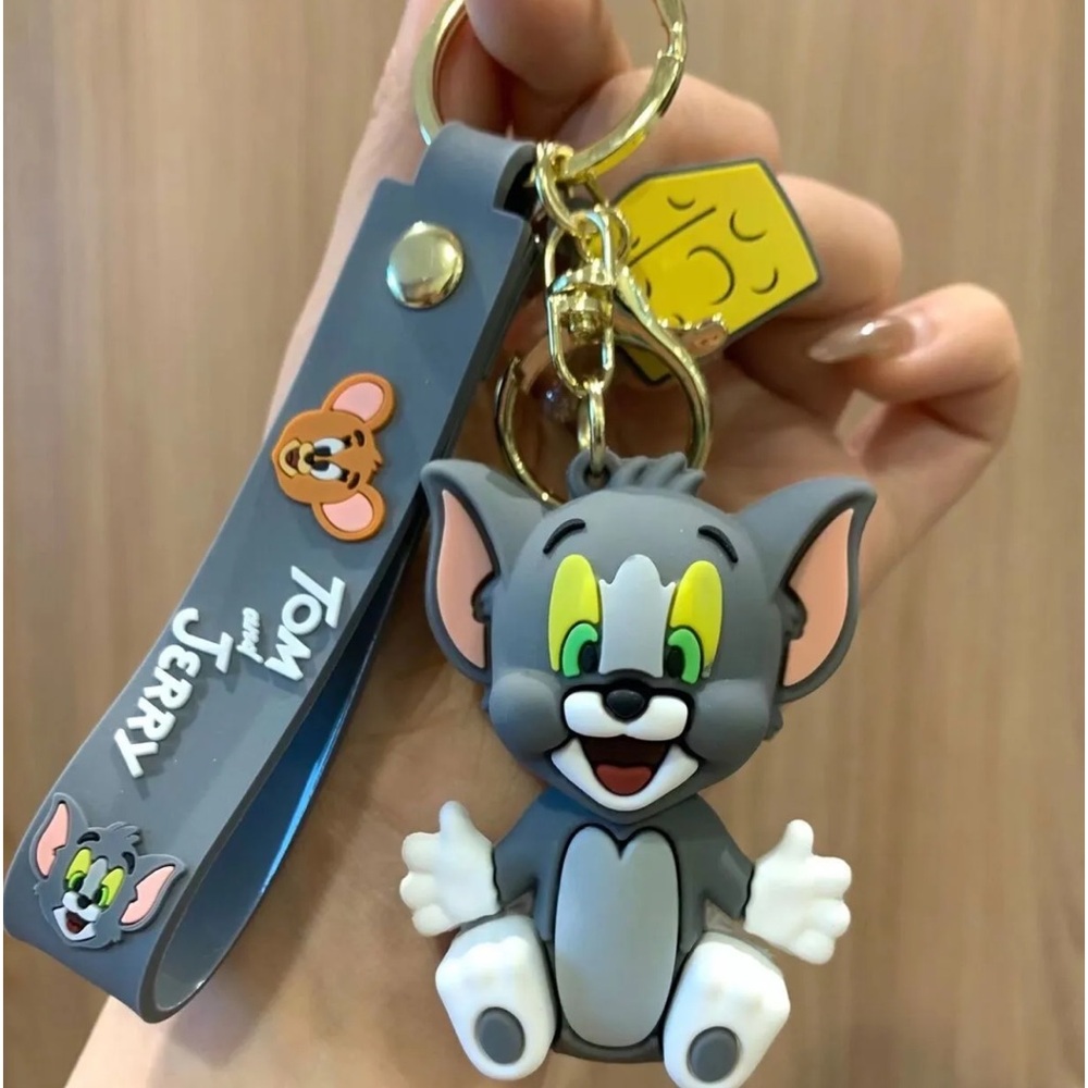 Tim & Jerry “Tom” Keychain